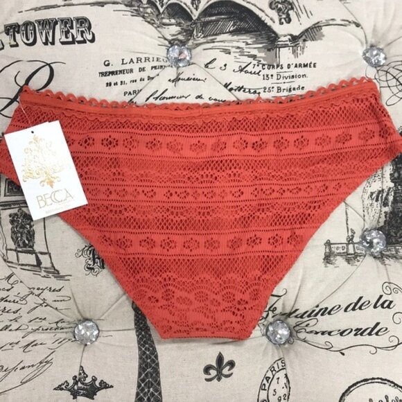 Becca Crochet Color Play Hipster Bikini Bottoms - Picture 6 of 6